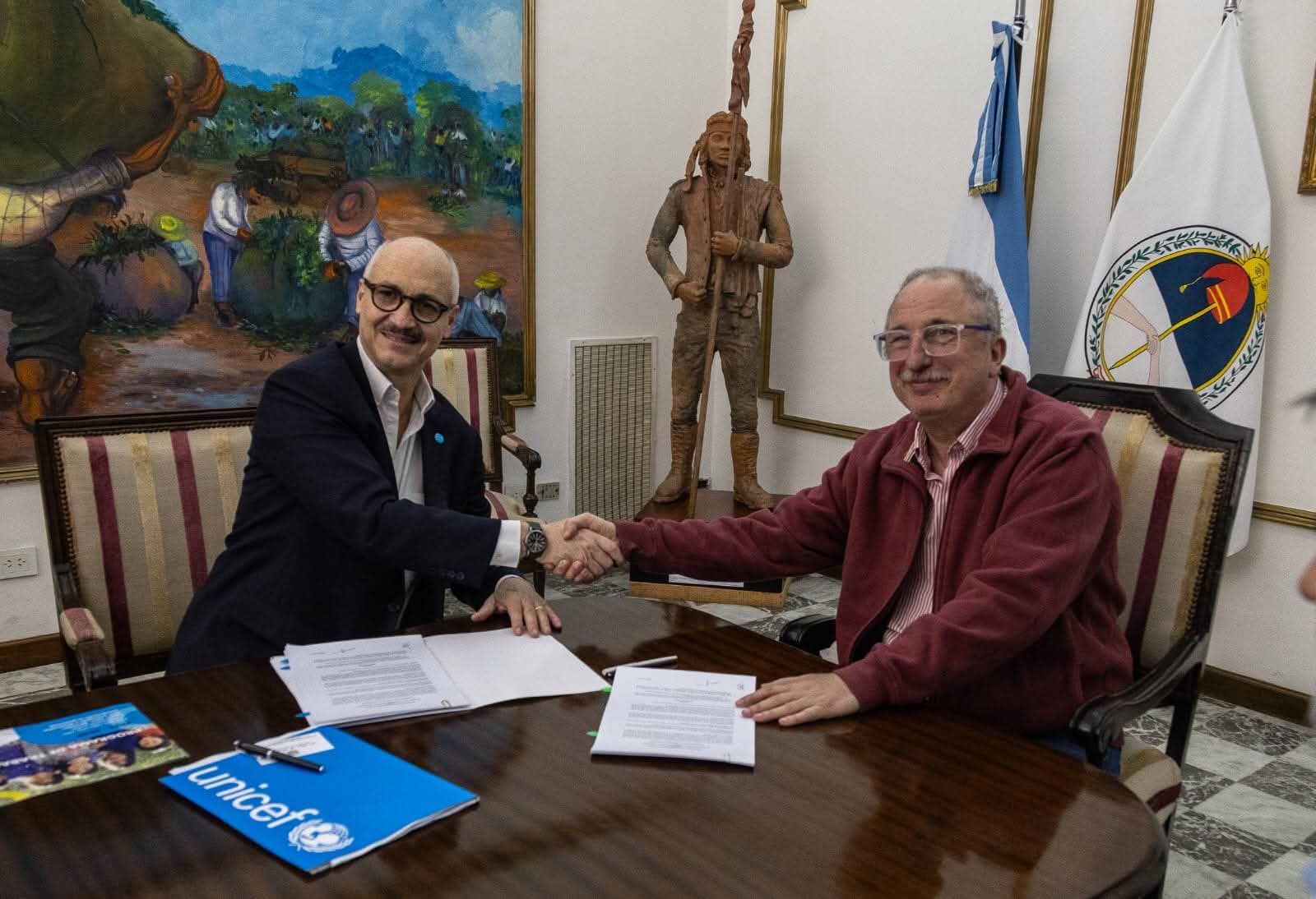 Misiones renovó su acuerdo con UNICEF y sumó seis municipios al programa MUNA 3